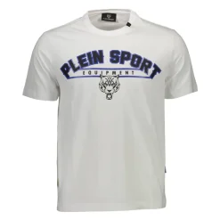 T-Shirts & Toppe<Plein Sport TIPS114 T-Shirt Hvid