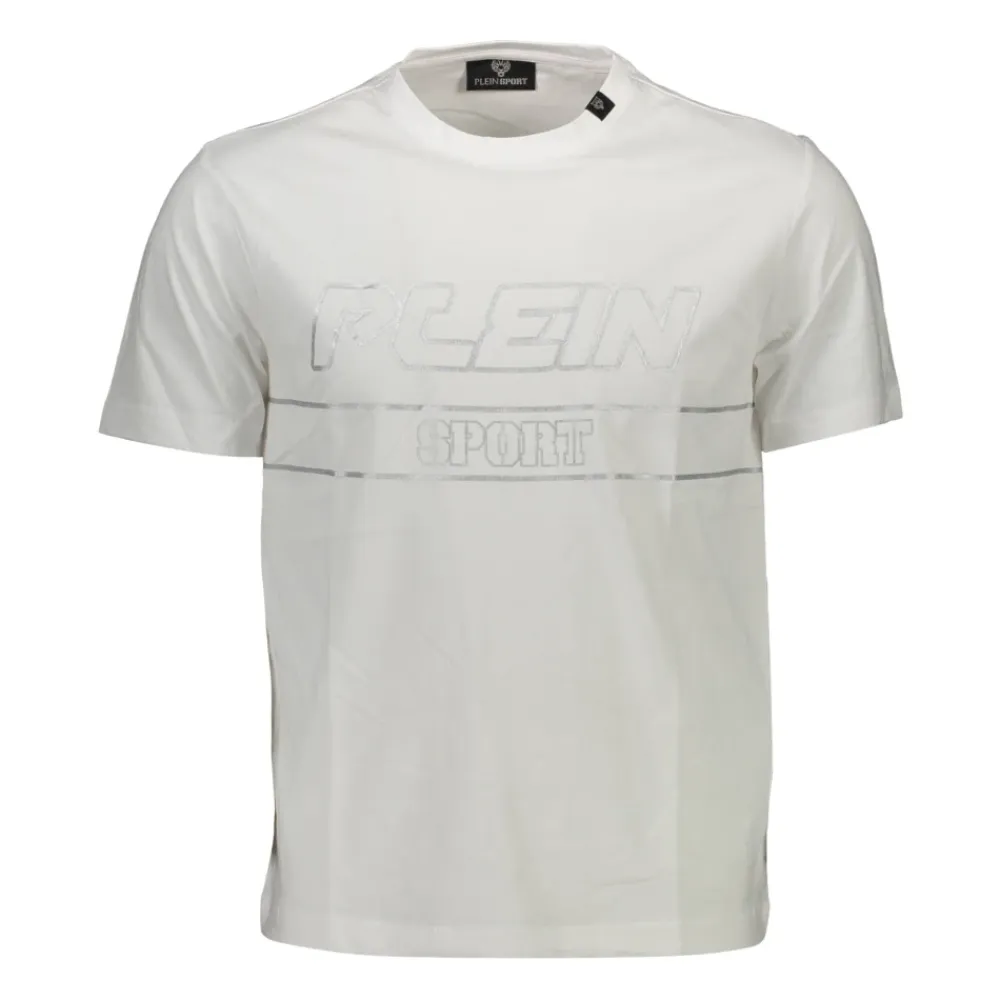 T-Shirts & Toppe^Plein Sport TIPS109 T-Shirt Hvid