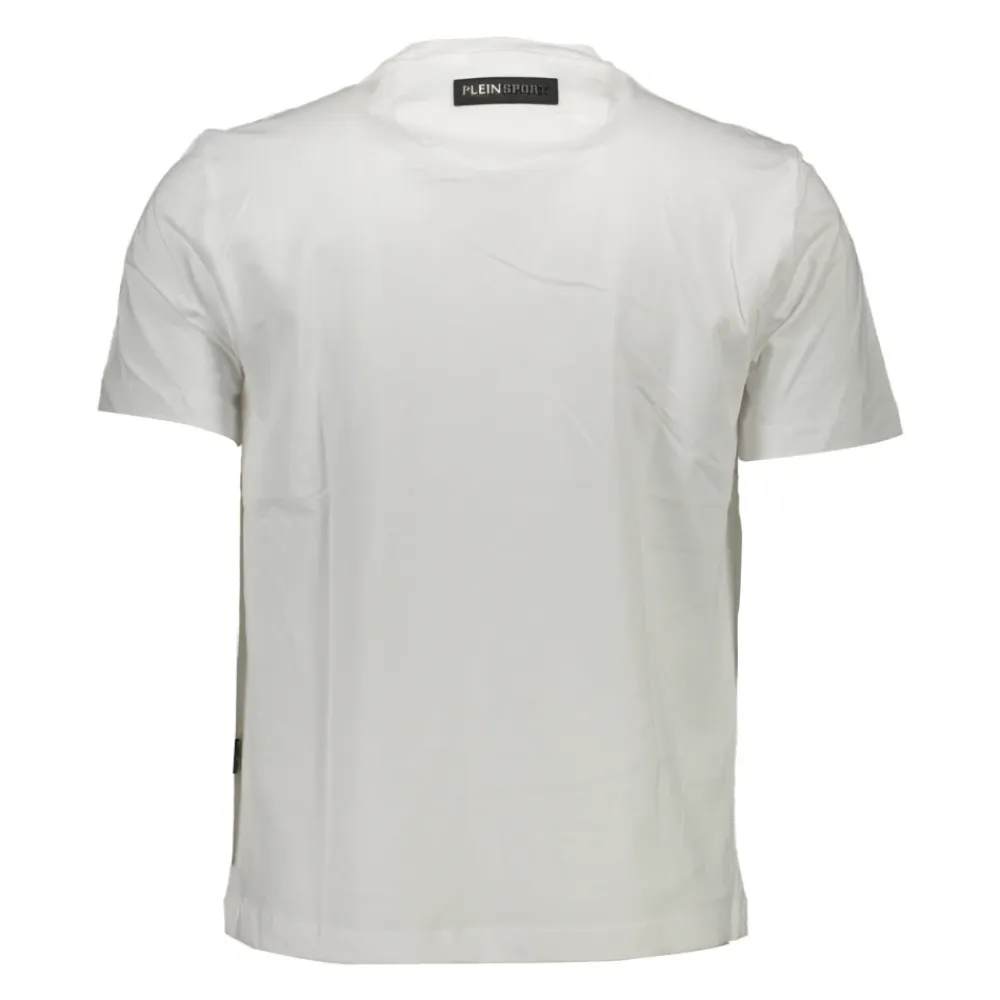 T-Shirts & Toppe^Plein Sport TIPS109 T-Shirt Hvid