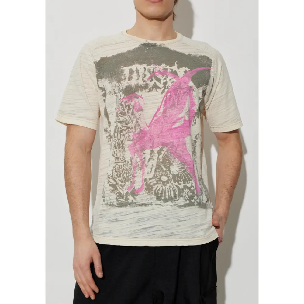 T-Shirts^Diesel T-JALO-A T-shirt Beige