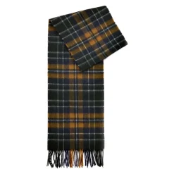 Halstørklæder Og Tørklæder^Barbour Tjek Tartan Uld Kashmir Tørklæde Grøn