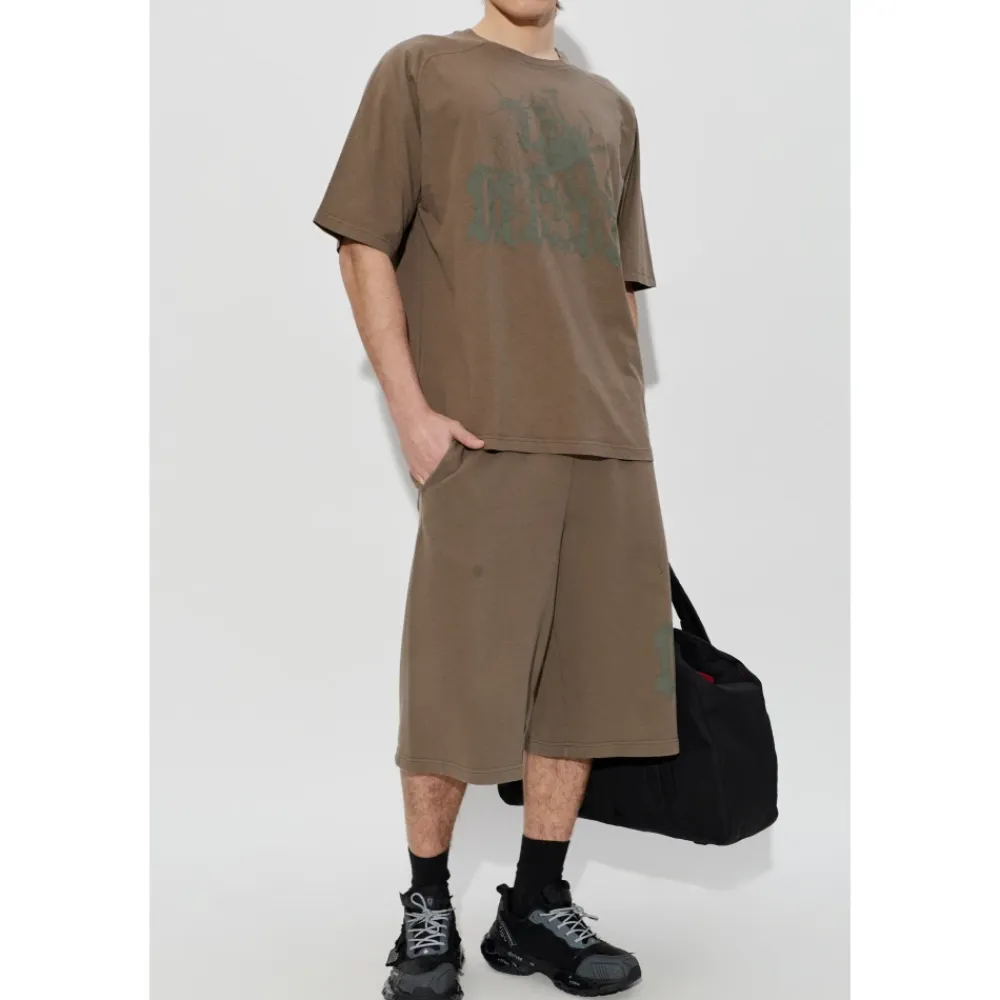 T-Shirts^Diesel T-JUSSI-A T-Shirt Brun