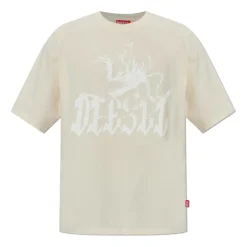 T-Shirts^Diesel T-JUSSI-A T-shirt Beige