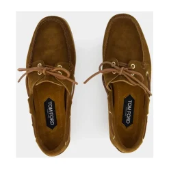 Sejlersko<Tom Ford Tobak Ruskind Loafers Brun