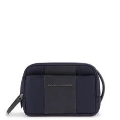 Toilettasker<Piquadro Toiletry bag in fabric Blå