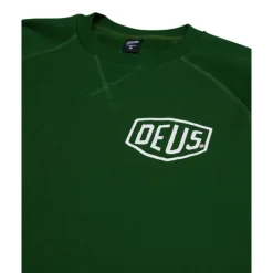 Trøjer|Sweatshirts^Deus Ex Machina Tokyo Address Crew Hillside Grøn