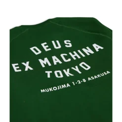 Trøjer|Sweatshirts^Deus Ex Machina Tokyo Address Crew Hillside Grøn