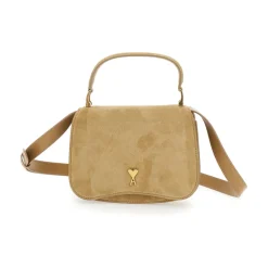 Håndtasker<Ami Paris Top Handle Paris Paris Taske Beige