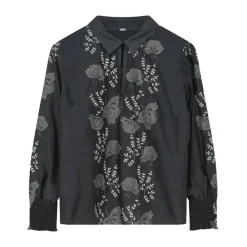 Bluser & Skjorter<Gustav Top lange mouw 60637 Bayanna Grå