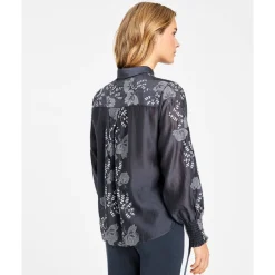 Bluser & Skjorter<Gustav Top lange mouw 60637 Bayanna Grå