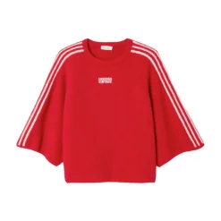 Striktrøjer & Sweatere<American Vintage Top lange mouw VITO18NE Rød