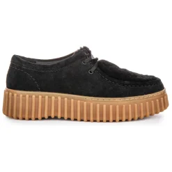 Snøresko<Clarks Torhill Bee Snøresko Sort