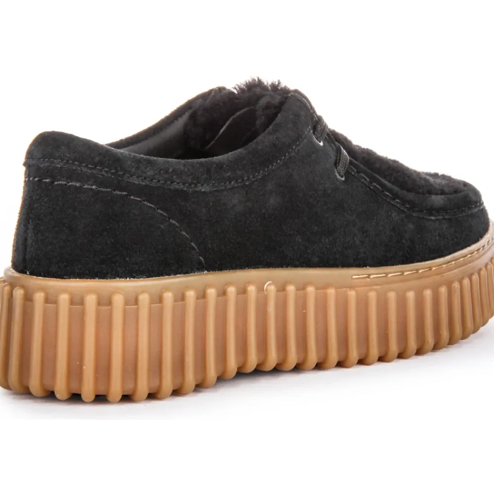 Snøresko<Clarks Torhill Bee Snøresko Sort