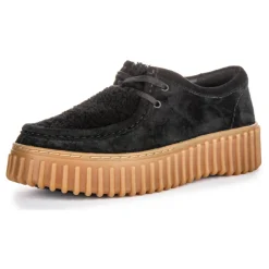 Snøresko<Clarks Torhill Bee Snøresko Sort