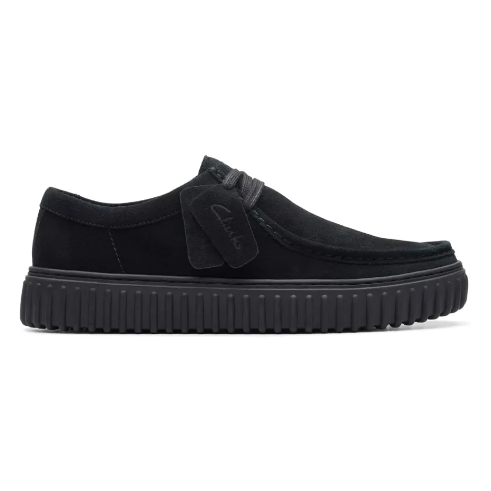 Business Sko^Clarks Torhill Lo Sko med Snørebånd Sort