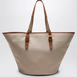 Indkøbstasker^Saint Laurent Tote taske til hverdagsbrug Brun