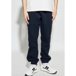 Bukser^Burberry Track Pants med Sidestriber Blå
