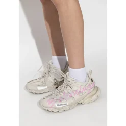 Sneakers<Balenciaga Track Signature Beige