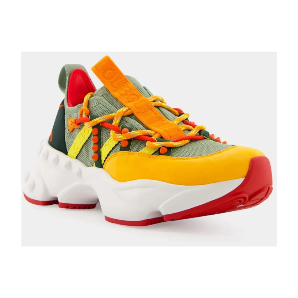 Sneakers<Christian Louboutin Trailnrun Running Sneakers Multifarvet