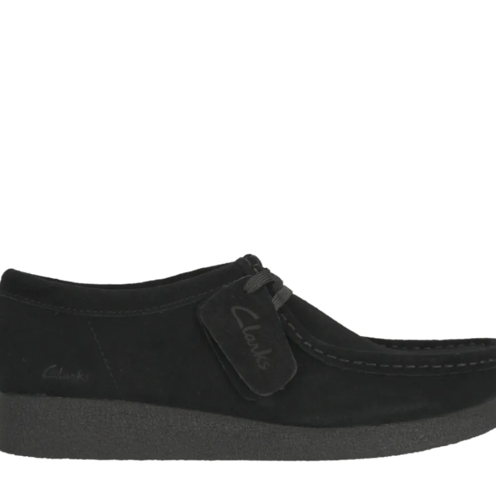 Snøresko^Clarks Trainers Wallabeeevosh Fritidssko Sort