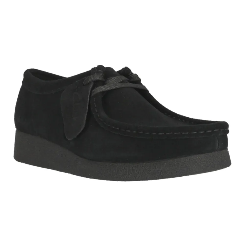 Snøresko^Clarks Trainers Wallabeeevosh Fritidssko Sort