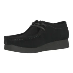 Snøresko^Clarks Trainers Wallabeeevosh Fritidssko Sort