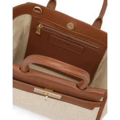 Håndtasker<Kazar Trapeze Handbag Beige