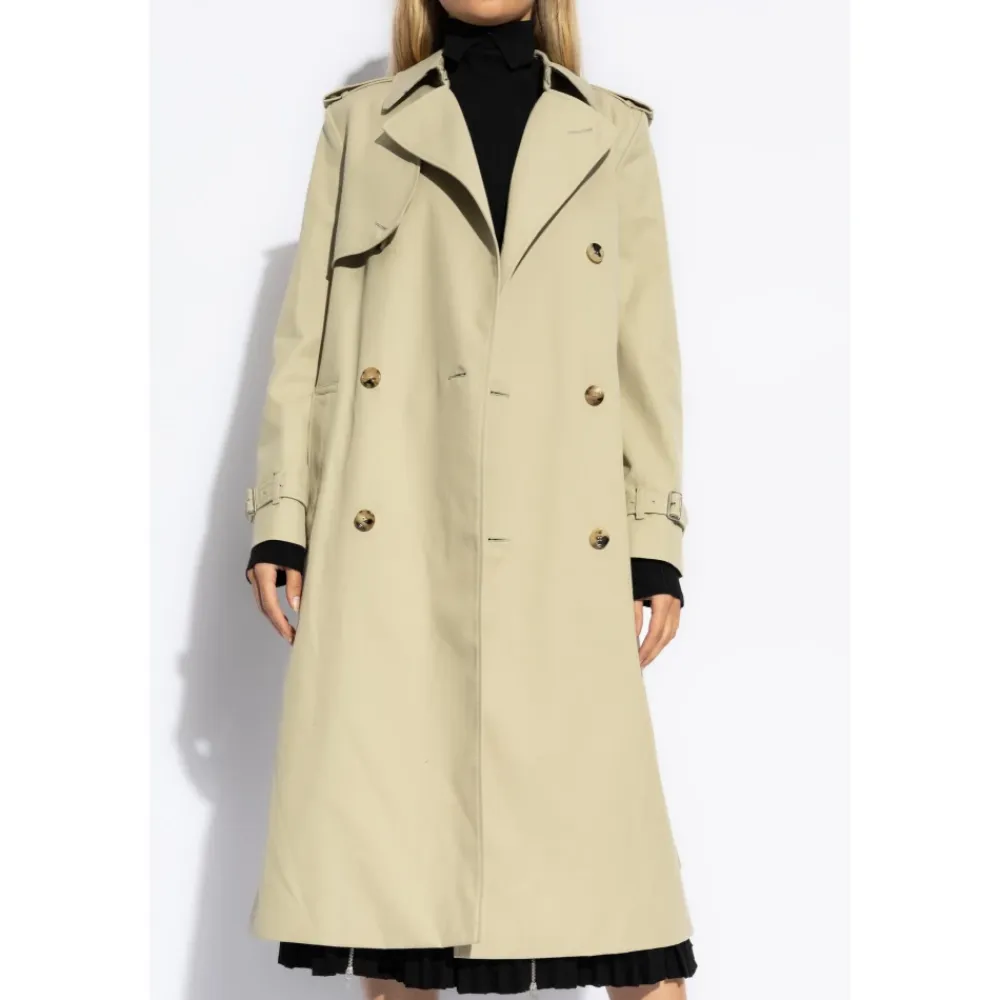 Frakker^Burberry Trenchcoat med bælte Beige
