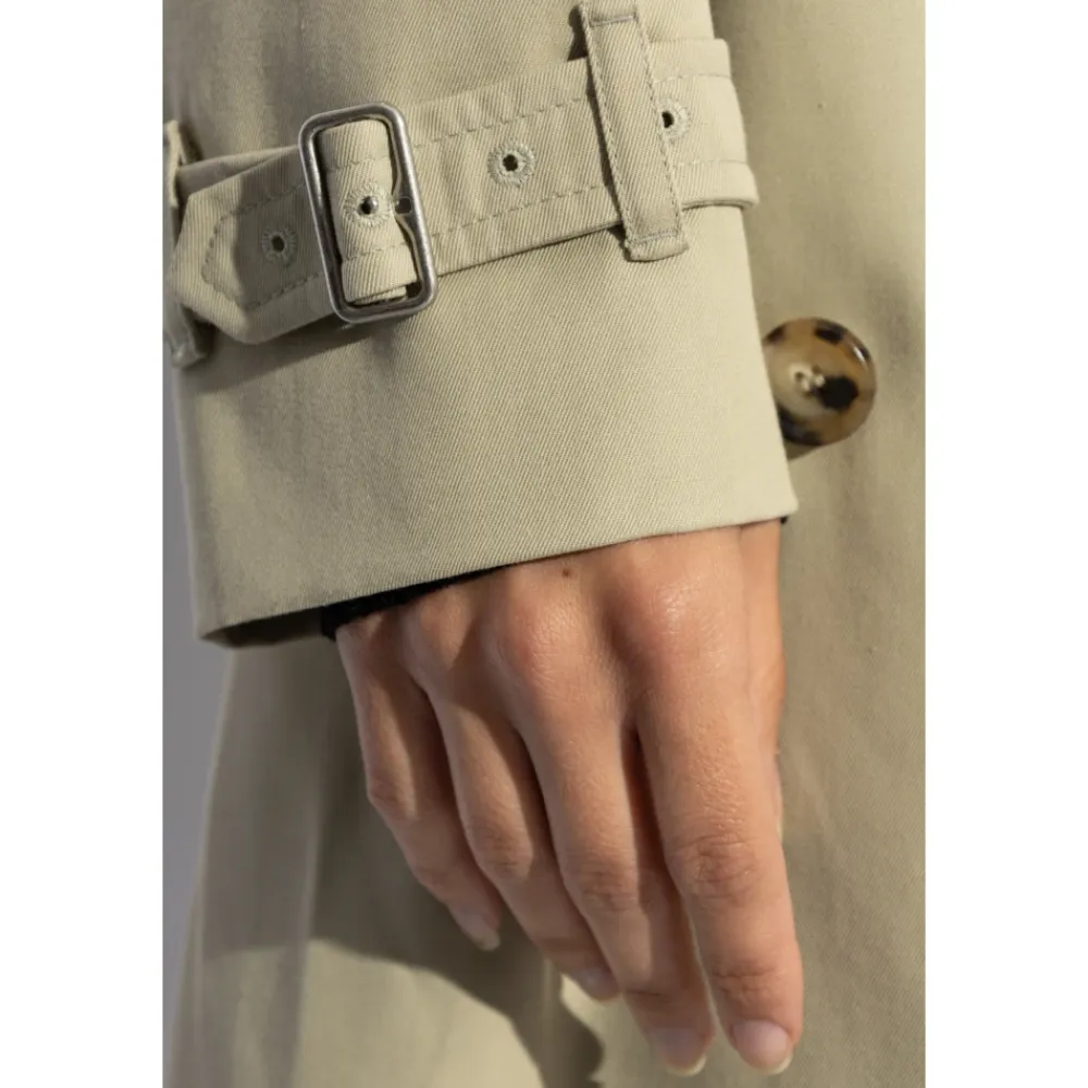 Frakker^Burberry Trenchcoat med bælte Beige