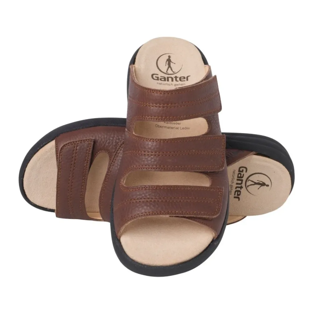 Sandaler^Ganter Tre-strop e Sandaler Brun