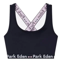 T-Shirts & Toppe<Eden Park Triangle Cotton Bra Blå