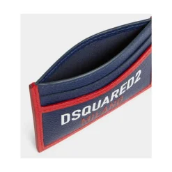 Punge & Kortholder<Dsquared2 Tricolor Cardholder Blå