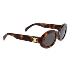 Solbriller<CELINE Triomphe 01 Solbriller Brun
