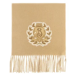 Halstørklæder Og Tørklæder<Burberry Tørklæde med broderet logo Beige