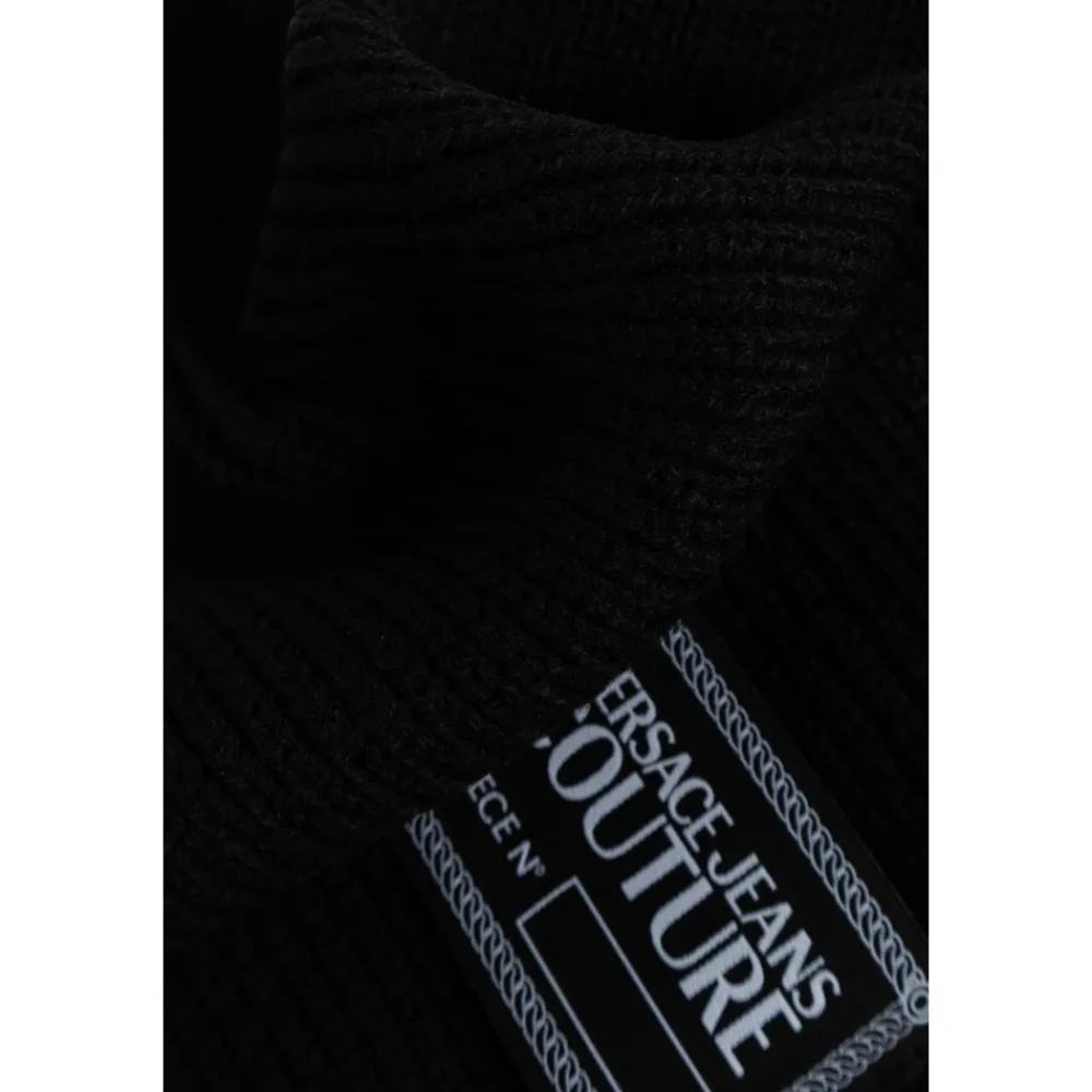 Halstørklæder Og Tørklæder^Versace Jeans Couture Tørklæde med logo-patch Sort