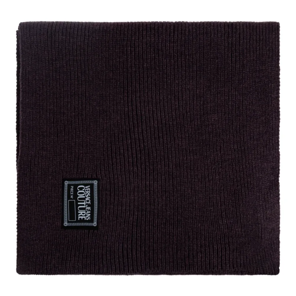 Halstørklæder Og Tørklæder^Versace Jeans Couture Tørklæde med logo-patch Sort