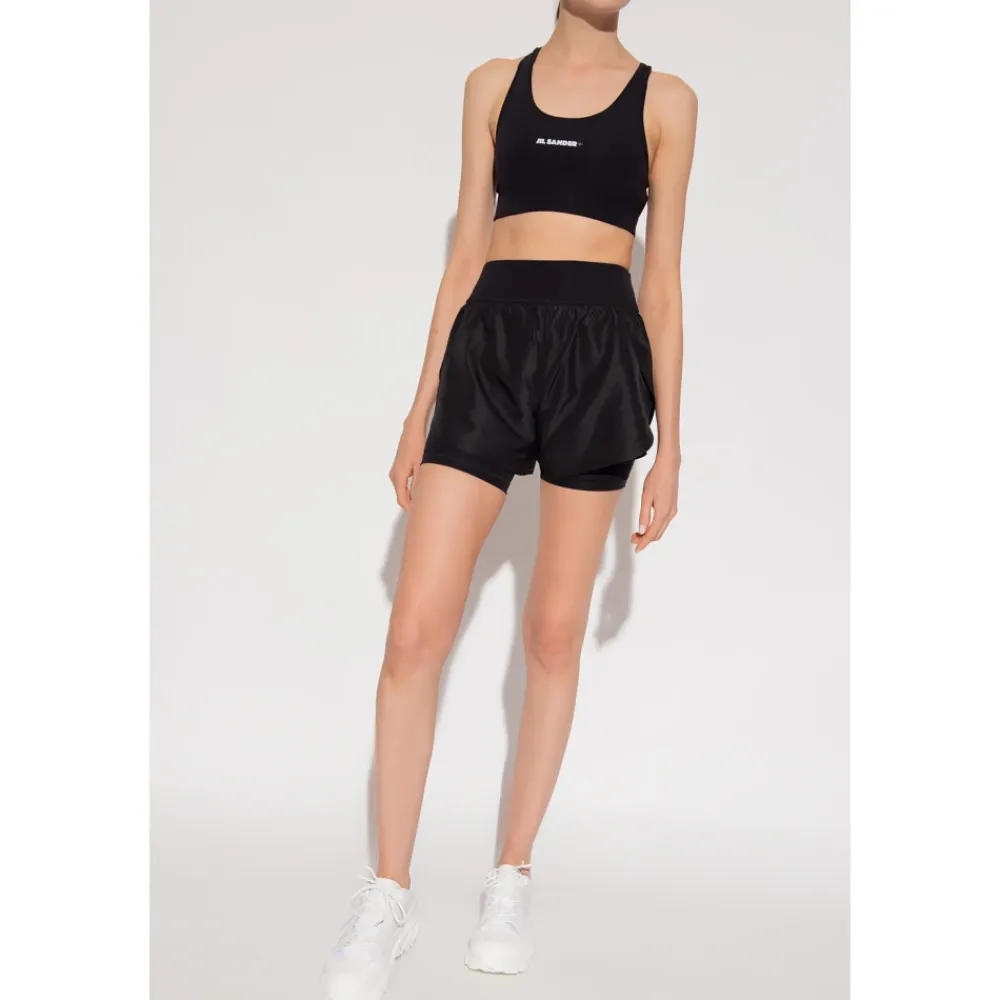 Træningsbukser & Tights<Jil Sander Træningsshorts Sort