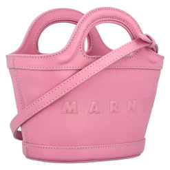 Tasker<Marni Tropicalia Læder Håndtaske Pink