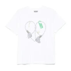 T-Shirts^Moschino T-shirt Hvid