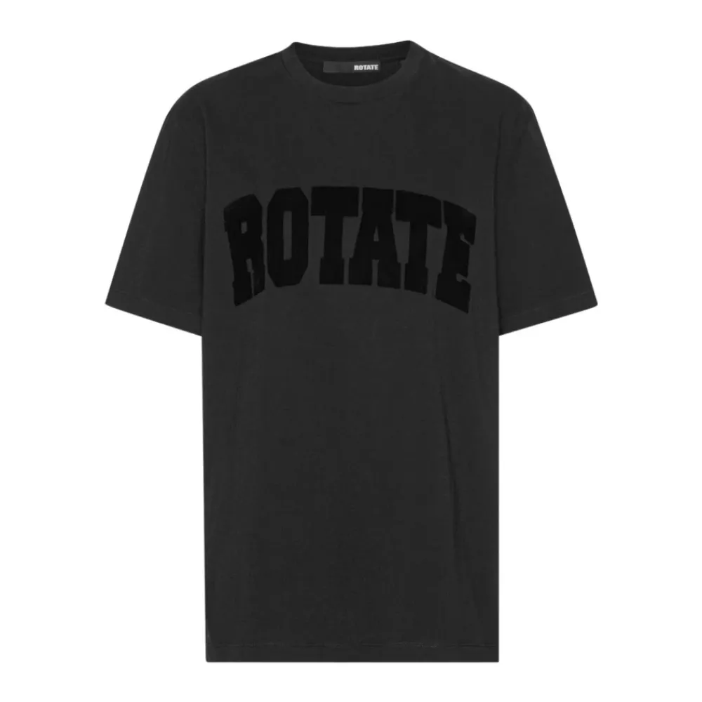 T-Shirts^ROTATE Birger Christensen T-shirt Sort