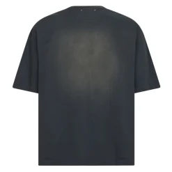 T-Shirts<Golden Goose T-shirt i bomuldsjersey med broderet logo Sort