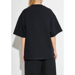 T-Shirts^Jil Sander T-shirt med logo Sort