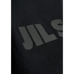 T-Shirts^Jil Sander T-shirt med logo Sort