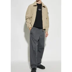 T-Shirts<Stone Island T-shirt med print Sort
