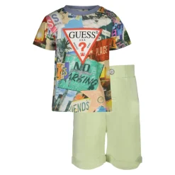 Bodystocking & Sæt<Guess T-Shirt og Shorts Sæt Multifarvet