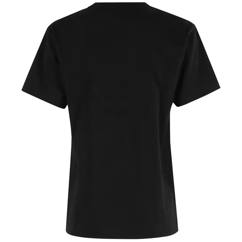 T-Shirts^Comme des Garçons Play T-Shirt Red Emblem Sort