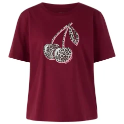T-Shirts<Marc Cain T-Shirt "Rethink Together" Rød