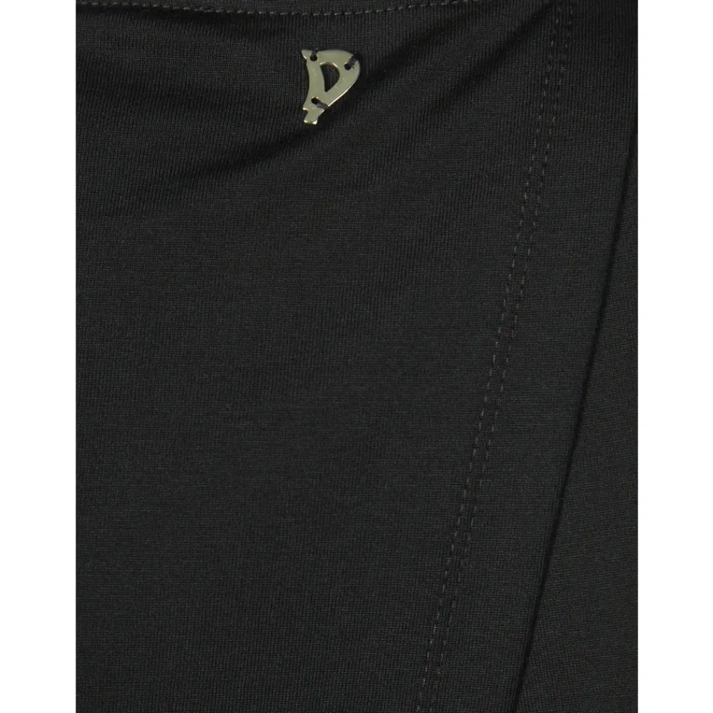 T-Shirts & Toppe<Dondup T-shirt Spacco Back SM Sort