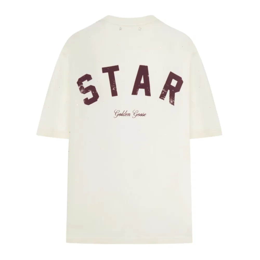 T-Shirts<Golden Goose T-Shirts Beige