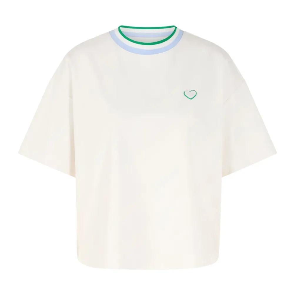 T-Shirts<Marc Cain T-Shirts Hvid
